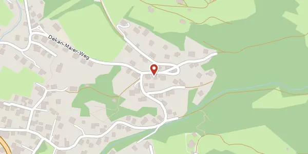 Karte der Umgebung von Dekan-Maier-Weg 31 a, 83727 Schliersee