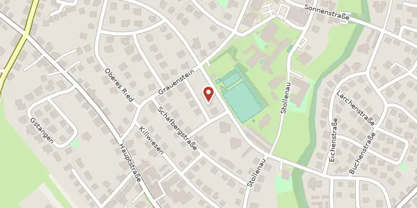 Karte der Umgebung von Heersbergstraße 4, 72336 Balingen
