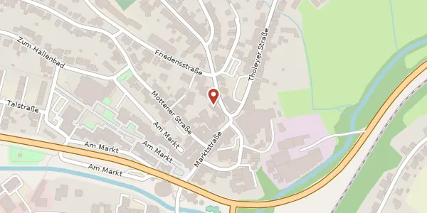 Karte der Umgebung von Trierer Straße 3, 66822 Lebach