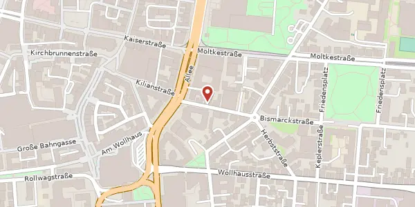 Karte der Umgebung von Titotstraße 3, 74072 Heilbronn