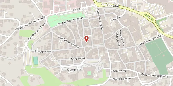 Karte der Umgebung von Marktplatz 24, 34560 Fritzlar