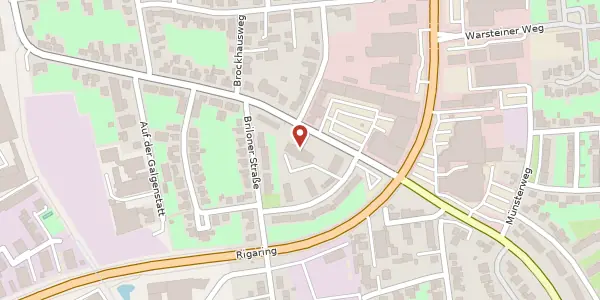 Karte der Umgebung von Opmünder Weg 50, 59494 Soest