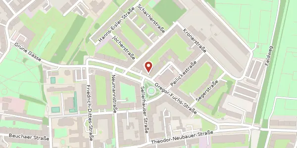 Karte der Umgebung von Gregor-Fuchs-Straße 31, 04318 Leipzig