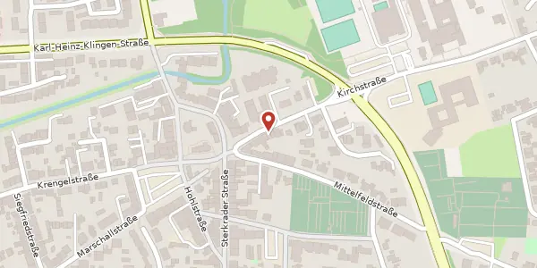 Karte der Umgebung von Kirchstr. 10-12, 46539 Dinslaken