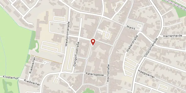 Karte der Umgebung von Apfelstraße 48, 52525 Heinsberg