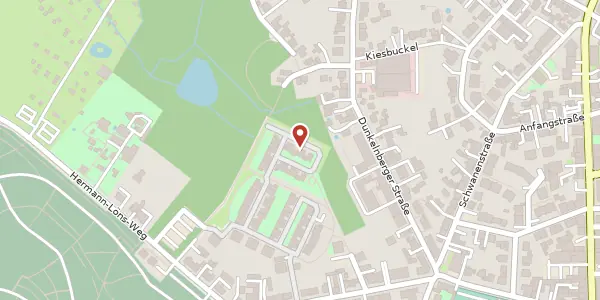 Karte der Umgebung von Blaupfeilweg 41, 42697 Solingen