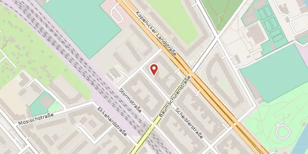 Karte der Umgebung von Eschenbachstraße 3, 12437 Berlin