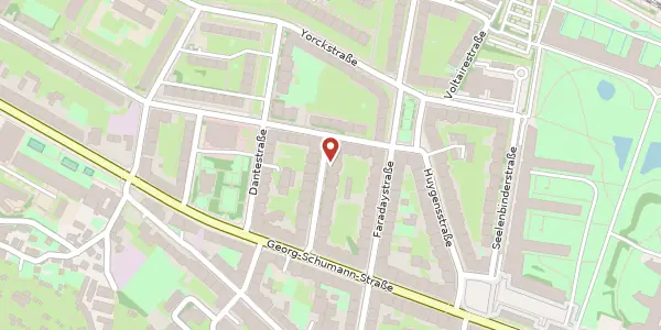 Karte der Umgebung von Nernststraße 12, 04159 Leipzig