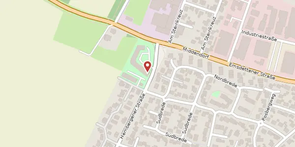 Karte der Umgebung von Hembergener Str. 10, 48369 Saerbeck