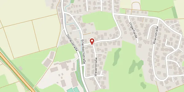 Karte der Umgebung von Weserstraße 2, 72768 Reutlingen