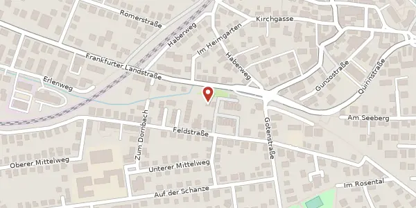 Karte der Umgebung von Frankfurter Landstr. 90, 61352 Bad Homburg