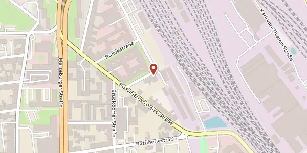 Karte der Umgebung von Maybachstr. 1, 06112 Halle (Saale)