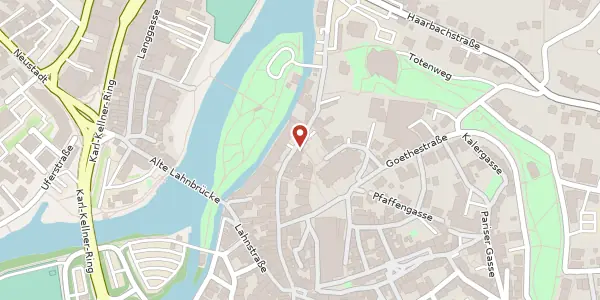 Karte der Umgebung von Hauser Gasse 20, 35578 Wetzlar