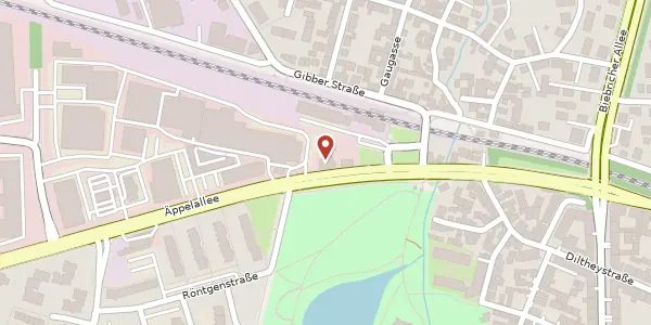 Karte der Umgebung von Äppelalle 27, 65203 Wiesbaden