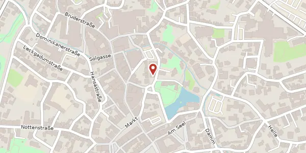 Karte der Umgebung von Walburgerstr. 3, 59494 Soest