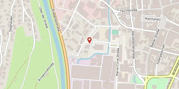 Karte der Umgebung von Georges-Köhler-Straße 2, 79539 Lörrach