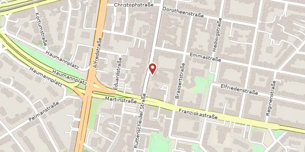 Karte der Umgebung von Rüttenscheider Str. 143, 45130 Essen