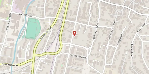 Karte der Umgebung von Pestalozzistraße 29, 79540 Lörrach
