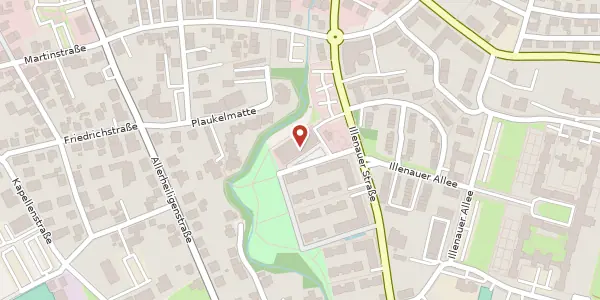 Karte der Umgebung von Julius-Hirsch-Platz 2, 77855 Achern