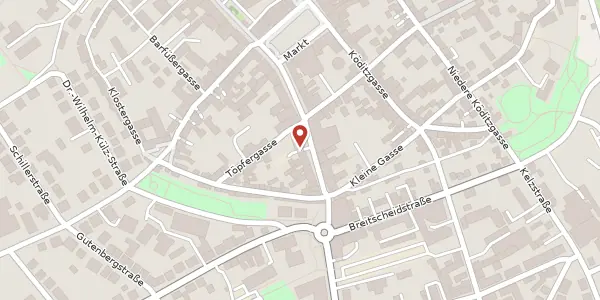 Karte der Umgebung von Obere Straße 18/20, 07318 Saalfeld