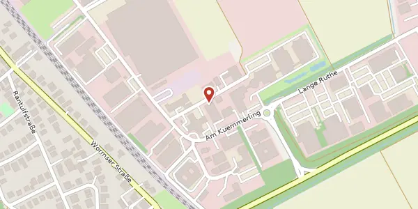 Karte der Umgebung von Am Kümmerling 22, 55294 Bodenheim