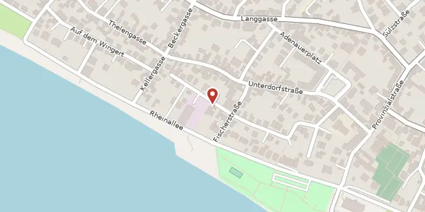 Karte der Umgebung von Auf dem Wingert 39, 53859 Niederkassel