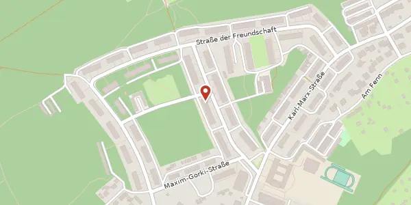 Karte der Umgebung von Straße des Friedens 17, 14727 Premnitz