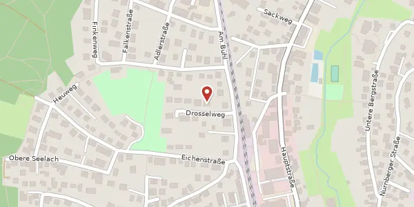 Karte der Umgebung von Drosselweg 4, 90562 Heroldsberg