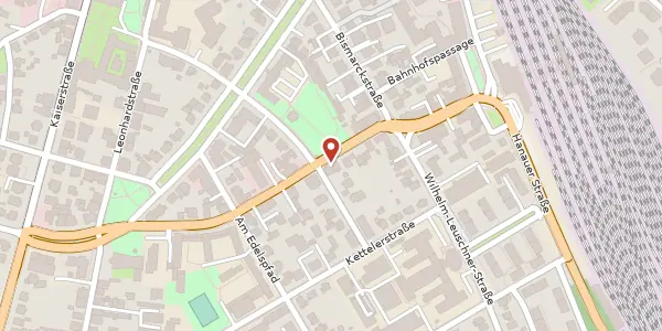 Karte der Umgebung von Saarstraße 29, 61169 Friedberg