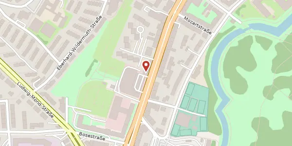 Karte der Umgebung von Frankfurter Straße 112, 34121 Kassel
