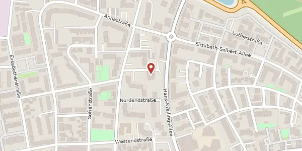 Karte der Umgebung von Nordendstr. 67, 63225 Langen