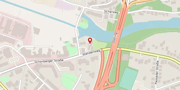 Karte der Umgebung von Wehdenweg 1, 24148 Kiel