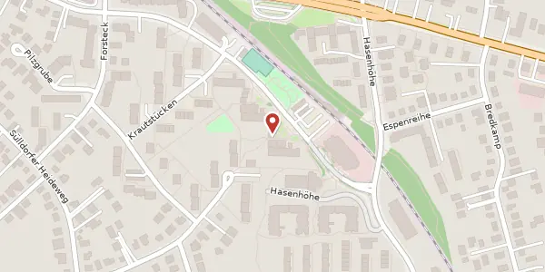 Karte der Umgebung von Heidrehmen 11, 22589 Hamburg