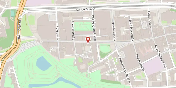 Karte der Umgebung von Kröpeliner Straße 30, 18055 Rostock
