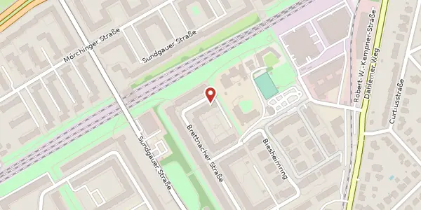 Karte der Umgebung von Brettnacher Straße 28, 14167 Berlin