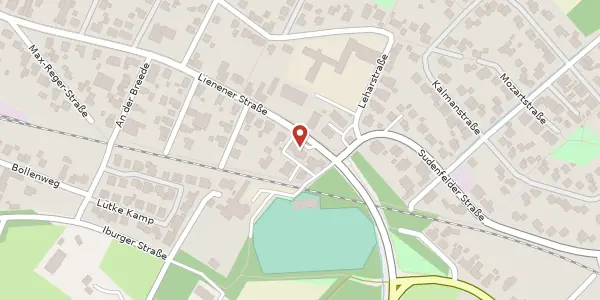 Karte der Umgebung von Lienener Str. 168, 49525 Lengerich