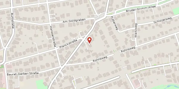 Karte der Umgebung von Düstere-Eichen-Weg 24, 37073 Göttingen