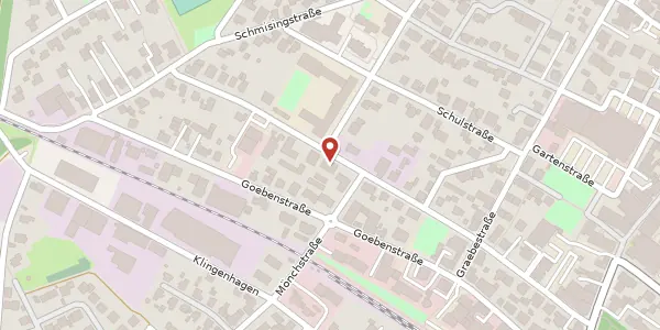 Karte der Umgebung von Kaiserstr. 23, 33790 Halle