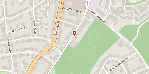 Karte der Umgebung von Bredeneyer Str. 23, 45133 Essen