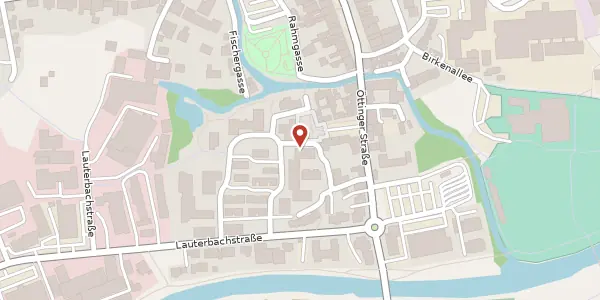Karte der Umgebung von Rathausplatz 2, 84307 Eggenfelden