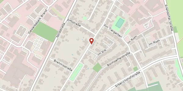 Karte der Umgebung von Hermann-Löns-Str. 77, 52078 Aachen
