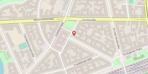 Karte der Umgebung von Leonhardtstraße 14, 14057 Berlin