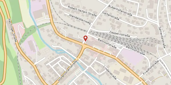 Karte der Umgebung von Sigmaringer Straße 1, 72501 Gammertingen