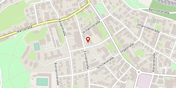 Karte der Umgebung von Lorenz-Bock-Straße 6, 78628 Rottweil