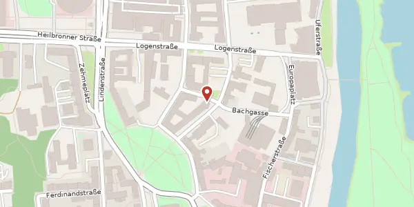 Karte der Umgebung von Bachgasse 2, 15230 Frankfurt