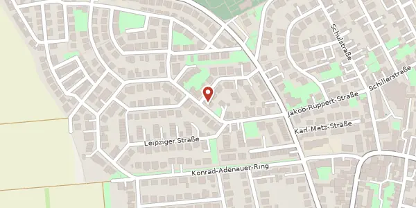 Karte der Umgebung von Konrad-Adenauer-Ring 101, 69214 Eppelheim