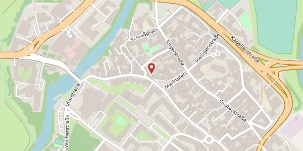 Karte der Umgebung von Königstr. 33, 90762 Fürth