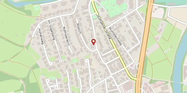 Karte der Umgebung von Kornbeckstraße 22, 72622 Nürtingen