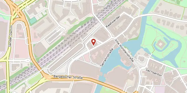 Karte der Umgebung von Weidenbaumsweg 6, 21029 Hamburg