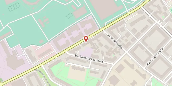Karte der Umgebung von Konrad-Wolf-Straße 71 a, 13055 Berlin